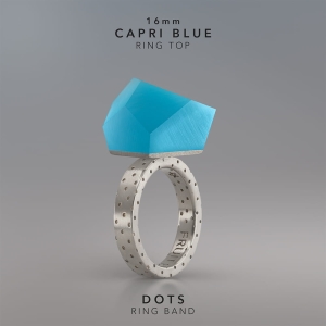 Ring Capri Blue 16mm Dots ring band silver.jpg