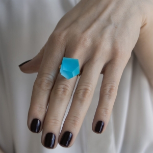 PIERŚCIONEK CAPRI BLUE 16mm