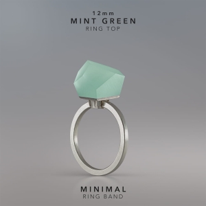 Ring Mint Green 12mm Minimal ring band silver.jpg