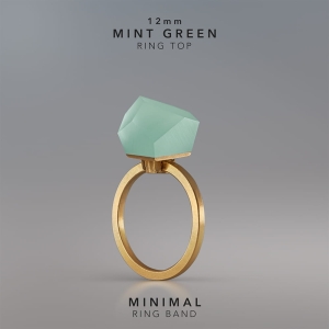 Ring Mint Green 12mm Minimal ring band gold-plated.jpg