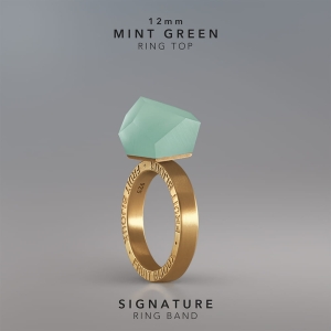Ring Mint Green 12mm Signature ring band gold-plated.jpg