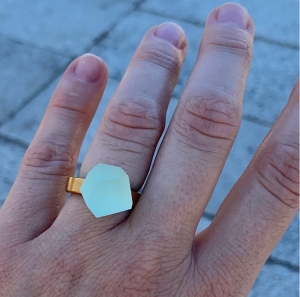 RING MONI GREEN 12MM SIGNATURE RING BAND GOLD-PLATED.jpg