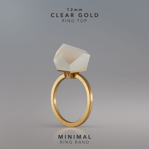 Ring Clear Gold 12mm Minimal ring band gold-plated.jpg