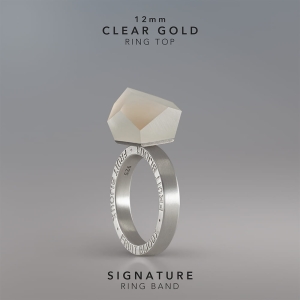 Ring Clear Gold 12mm Signature ring band.jpg