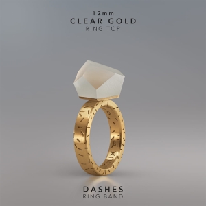 Ring Clear Gold 12mm Dashes ring band gold-plated.jpg