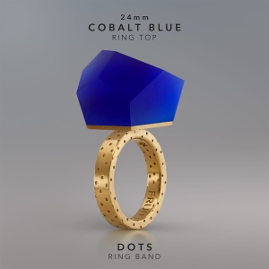 Ring Cobalt Blue 24mm Dots ring band gold-plated.jpg