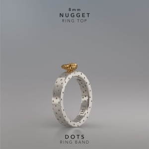 Ring Nugget 8mm au dots ag .jpg