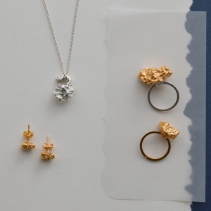 Earrings Nugget 10mm gold-plated 3.JPG