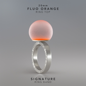 Ring KULA FLUO ORANGE 20mm Signature ring band silver.jpg