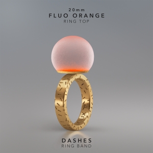 Ring KULA FLUO ORANGE 20mm Dashes ring band gold-plated.jpg
