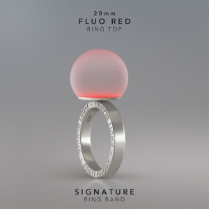 Ring KULA FLUO RED 20mm Signature ring band silver.jpg