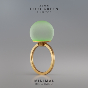 Ring KULA FLUO GREEN 20mm Minimal ring band gold-plated.jpg