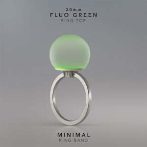Ring KULA FLUO GREEN 20mm Minimal ring band silver.jpg