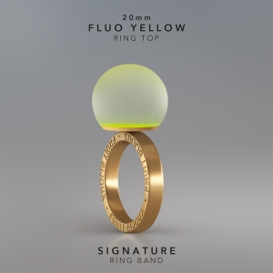 Ring KULA FLUO YELLOW 20mm Signature ring band gold-plated.jpg