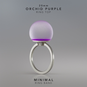 Ring KULA ORCHID PURPLE 20mm Minimal ring band silver.jpg