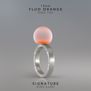 Ring KULA FLUO ORANGE 15mm Signature ring band silver.jpg