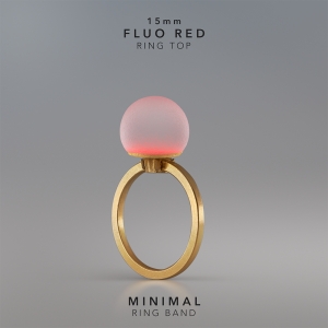 Ring KULA FLUO RED 15mm Minimal ring band gold-plated.jpg