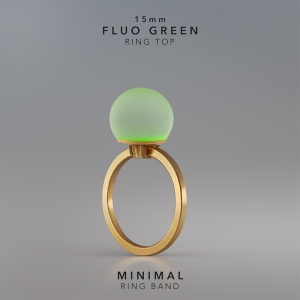 Ring KULA FLUO GREEN 15mm Minimal ring band gold-plated.jpg