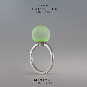 Ring KULA FLUO GREEN 15mm Minimal ring band silver.jpg