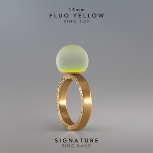 Ring KULA FLUO YELLOW 15mm Signature ring band gold-plated.jpg