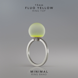 Ring KULA FLUO YELLOW 15mm Minimal ring band silver.jpg