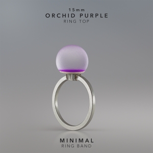 Ring KULA ORCHID PURPLE 15mm Minimal ring band silver.jpg