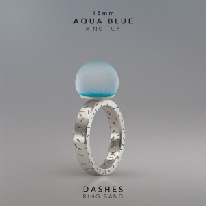Ring KULA AQUA BLUE  15mm Dashes ring band silver.jpg