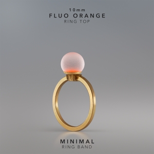 Ring KULA FLUO ORANGE 10mm Minimal ring band gold-plated.jpg