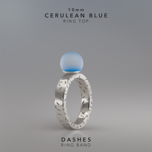 Ring KULA CERULEAN BLUE 10mm Dashes ring band silver.jpg