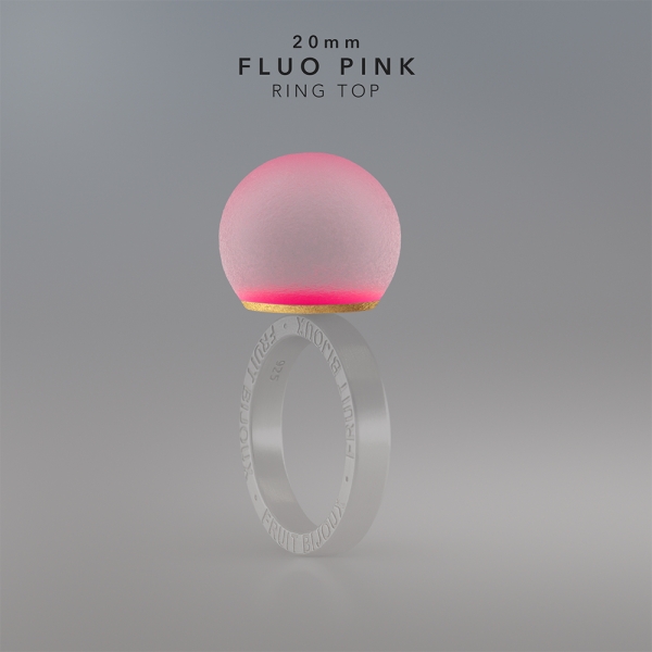 TOP KULA FLUO PINK 20MM