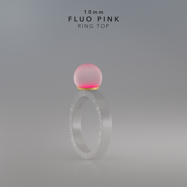 TOP KULA FLUO PINK 10MM
