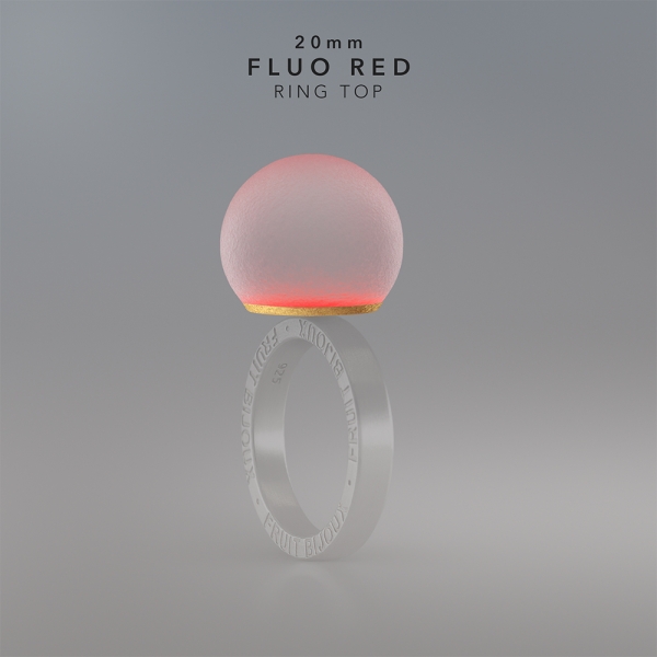 TOP KULA FLUO RED 20MM