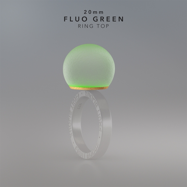 TOP KULA FLUO GREEN 20MM