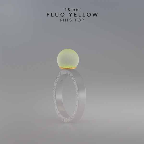 TOP KULA FLUO YELLOW 10MM