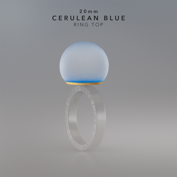 TOP KULA CERULEAN BLUE 20MM