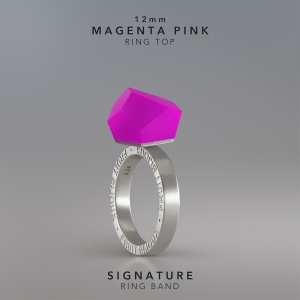 Ring Magenta Pink 12mm Signature ring band silver.jpg