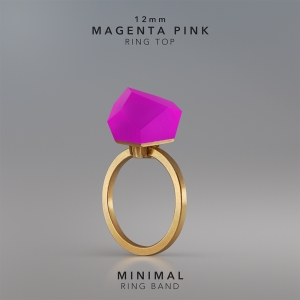 Ring Magenta Pink 12mm Minimal ring band gold-plated.jpg