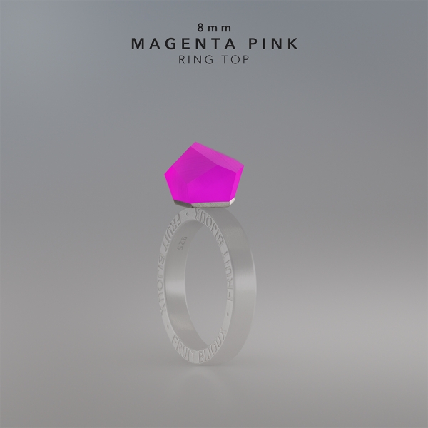 TOP MAGENTA PINK 8MM