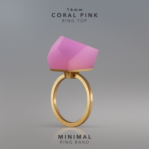 Ring Coral Pink 16mm MINIMAL ring band gold plated.jpg
