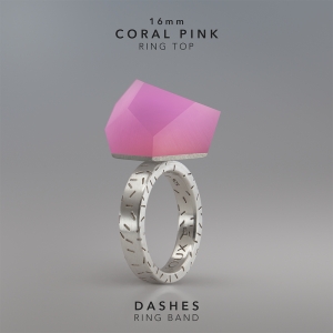 Ring Coral Pink 16mm Dashes ring band silver.jpg