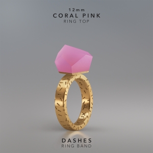 Ring Coral Pink 12mm Dashes ring band gold-plated.jpg