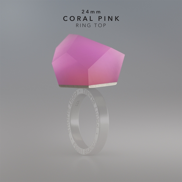 TOP CORAL PINK 24MM