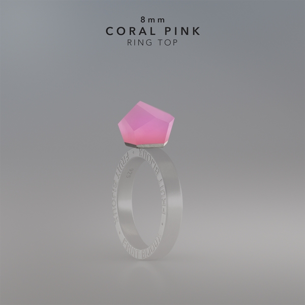 TOP CORAL PINK 8MM