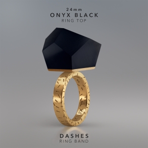 Ring Onyx Black 24mm Dashes ring band gold-plated.jpg