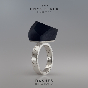 Ring Onyx Black 16mm Dashes ring band silver.jpg