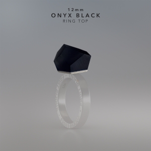 TOP ONYX BLACK 12MM