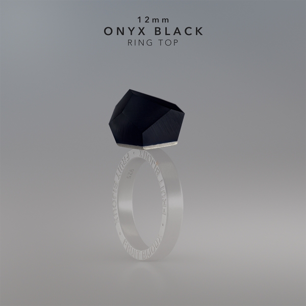 TOP ONYX BLACK 12MM