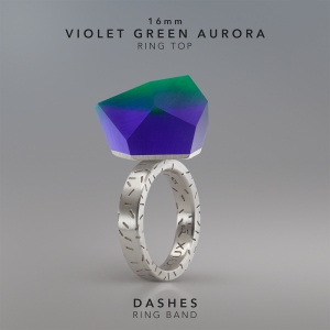 Ring Violet Green Aurora 16mm Dashes ring band silver.jpg