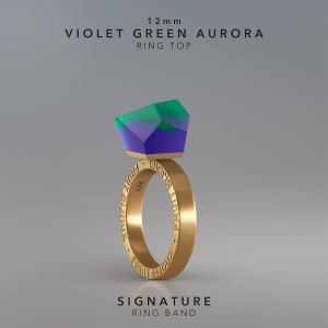 Ring Violet Green Aurora 12mm Signature ring band gold-plated.jpg