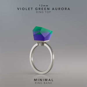 Ring Violet Green Aurora 12mm Minimal ring band silver.jpg